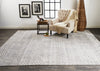 Feizy Vivien 6556F Gray Area Rug Lifestyle Image Feature