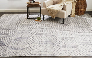 Feizy Vivien 6556F Gray Area Rug Lifestyle Image