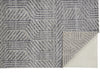 Feizy Vivien 6556F Gray Area Rug Backing (Pad Not Included)