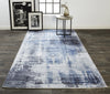Feizy Emory 8659F Blue Area Rug Lifestyle Image Feature