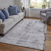 Feizy Emory 8664F Gray Area Rug Lifestyle Image