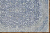 Feizy Cecily 3572F Blue/Gray Area Rug Corner Image with Rug Pad
