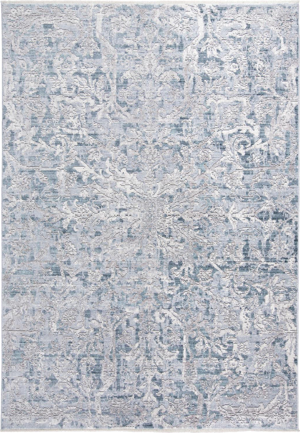 Feizy Cecily 3574F Teal/Gray Area Rug main image