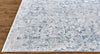 Feizy Cecily 3574F Teal/Gray Area Rug Corner Image