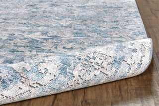 Feizy Cecily 3574F Teal/Gray Area Rug Detail Image