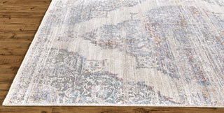 Feizy Cecily 3581F Ivory/Gray Area Rug Corner Image