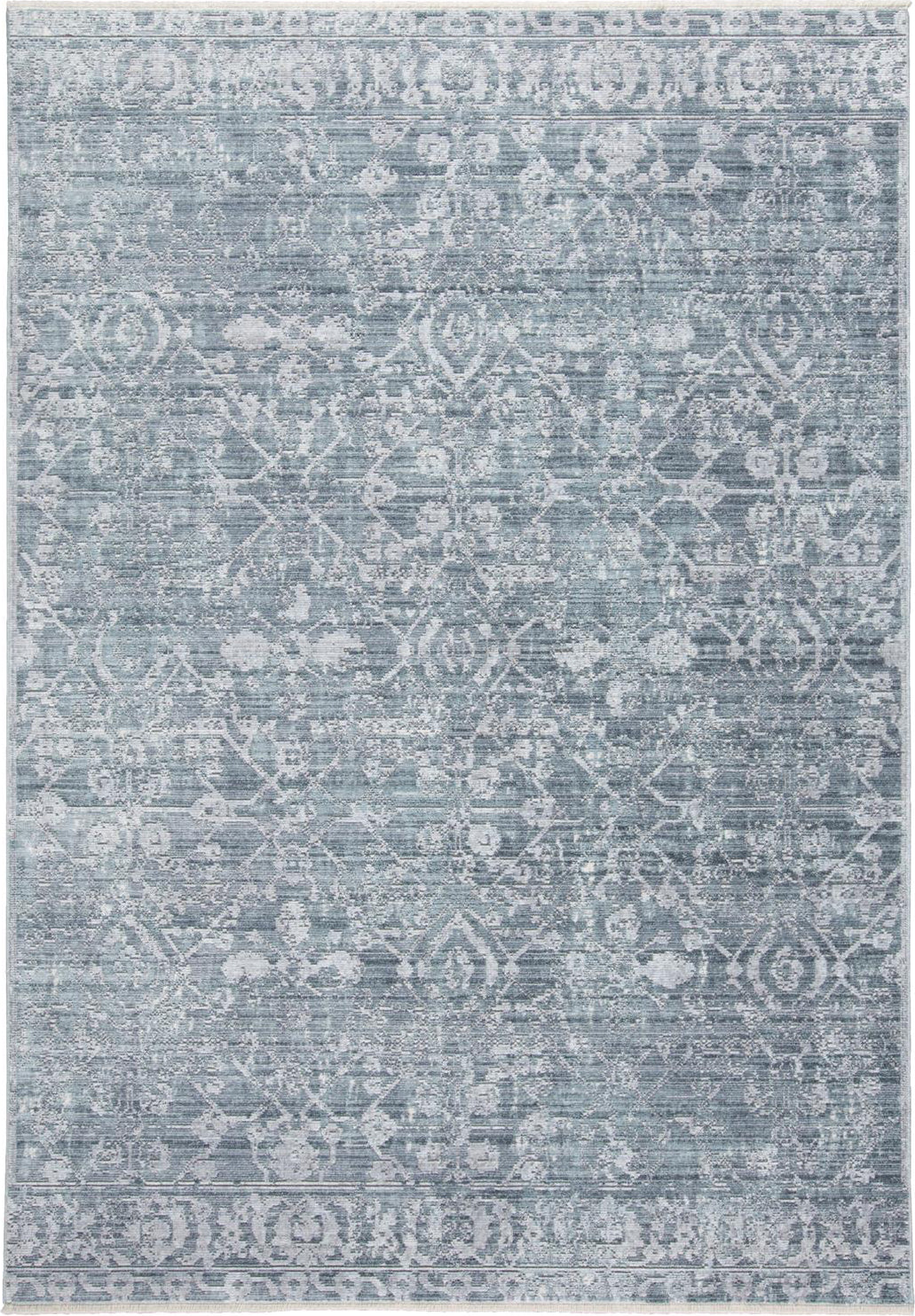Feizy Cecily 3595F Teal/Gray Area Rug main image