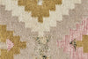 Feizy Savona III 0791F Ivory/Pink Area Rug Close Up Image