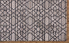 Feizy Asher 8766F Gray/Black Area Rug Detail Image