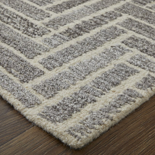 Feizy Asher 8768F Gray/Ivory Area Rug Lifestyle Image