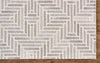 Feizy Asher 8768F Gray/Ivory Area Rug Pattern Image