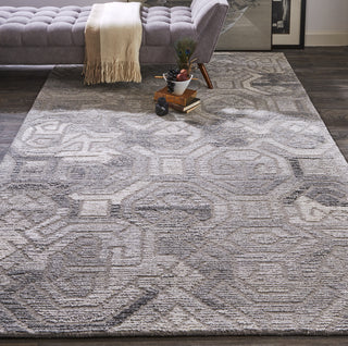 Feizy Asher 8772F Gray Area Rug Lifestyle Image