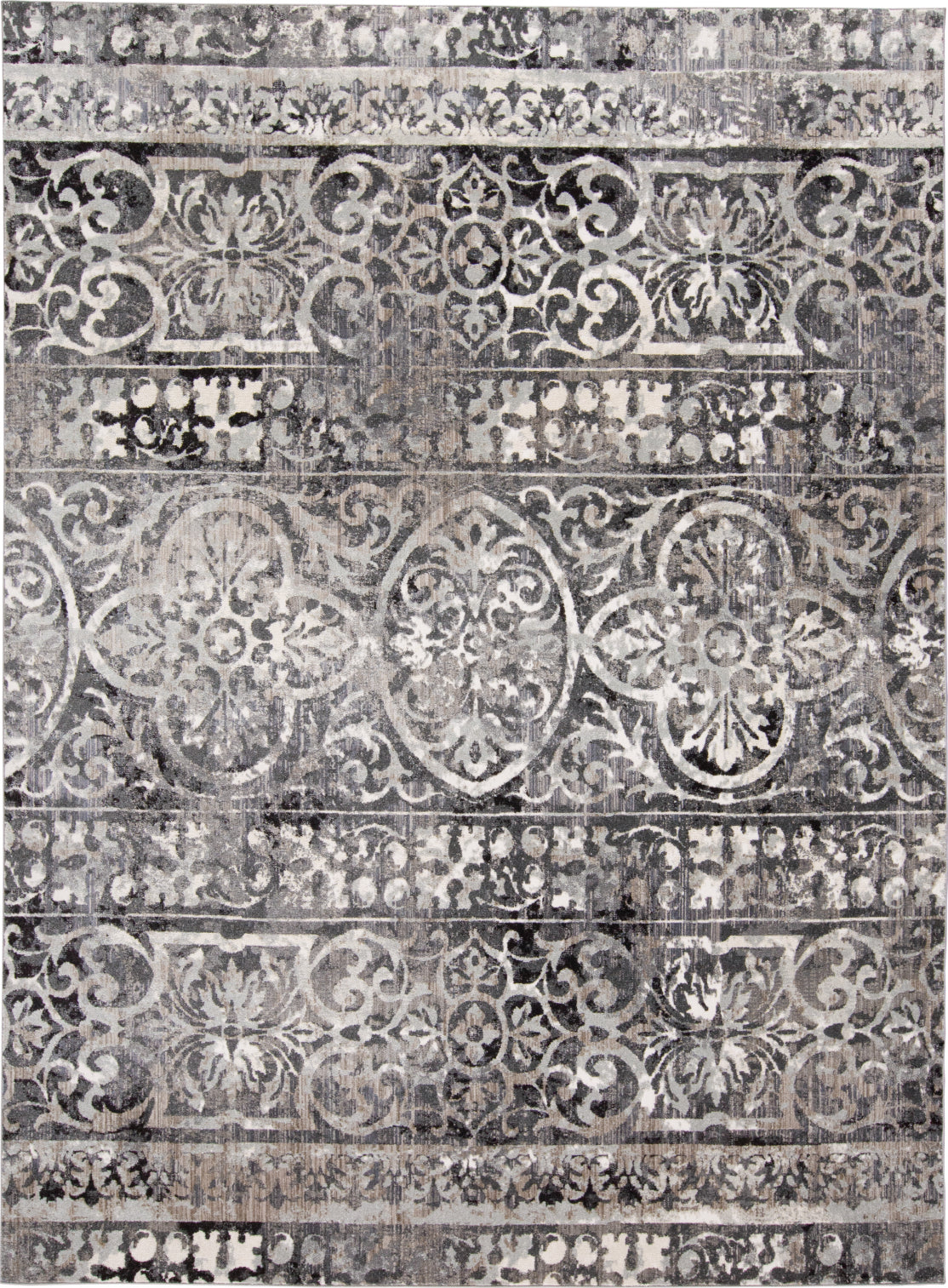 Feizy Kano 3871F Gray/Taupe Area Rug main image