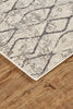 Feizy Kano 3872F Ivory/Gray Area Rug Lifestyle Image