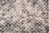 Feizy Kano 3873F Ivory/Gray Area Rug Detail Image