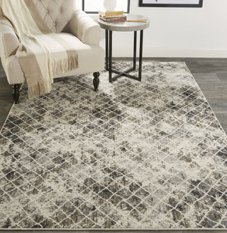 Feizy Kano 3873F Ivory/Gray Area Rug Lifestyle Image