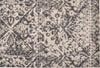 Feizy Kano 3876F Gray/Ivory Area Rug Detail Image
