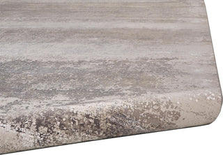 Feizy Cadiz 3888F Gray/Silver Area Rug Oval Corner Image