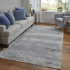 Feizy Cadiz 3888F Gray/Silver Area Rug Lifestyle Image