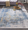Feizy Cadiz 3890F Blue/Gray Area Rug Lifestyle Image