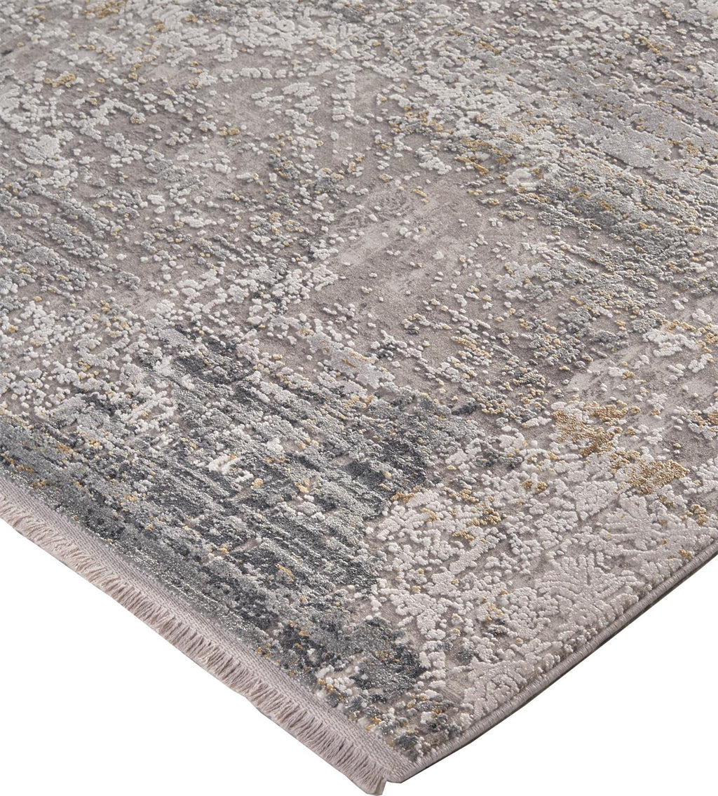 Feizy Cadiz 3892F Ivory/Gray Area Rug Incredible Rugs and Decor