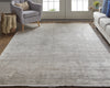 Feizy Cadiz 39FWF Beige/Gray Area Rug Lifestyle Image Feature