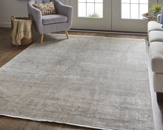 Feizy Cadiz 39FWF Beige/Gray Area Rug Lifestyle Image