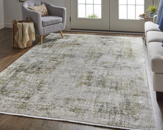 Feizy Cadiz 39FXF Green/Gray Area Rug Lifestyle Image