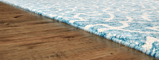 Feizy Rhett I8068 Blue/Ivory Area Rug Detail Image