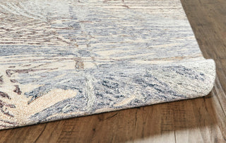 Feizy Rhett I8069 Blue/Ivory Area Rug Rolled 