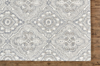 Feizy Rhett I8072 Brown/Gray Area Rug Corner Image