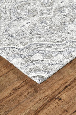 Feizy Rhett I8072 Brown/Gray Area Rug Lifestyle Image Feature