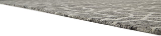 Feizy Rhett I8074 Charcoal Area Rug Edge 