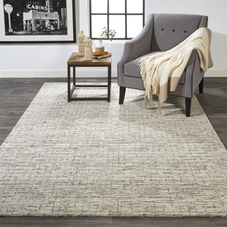 Feizy Belfort 8667F Ivory/Gray Area Rug Lifestyle Image Feature