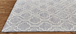 Feizy Belfort 8775F Gray/Ivory Area Rug Detail Image