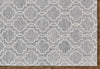 Feizy Belfort 8775F Gray/Ivory Area Rug Perspective Image