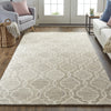 Feizy Belfort 8775F Light Gray Area Rug Lifestyle Image
