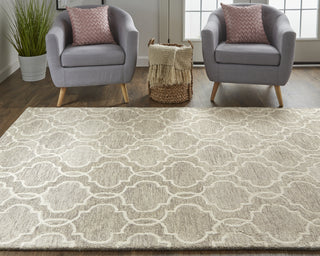 Feizy Belfort 8775F Light Gray Area Rug Lifestyle Image