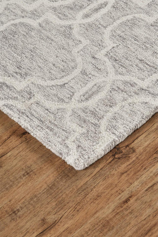 Feizy Belfort 8775F Light Gray Area Rug Lifestyle Image