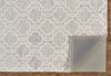 Feizy Belfort 8775F Light Gray Area Rug Lifestyle Image