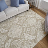 Feizy Belfort 8776F Tan/Ivory Area Rug Lifestyle Image