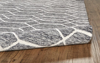 Feizy Belfort 8777F Gray/Ivory Area Rug Pattern Image