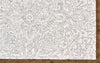 Feizy Belfort 8778F Ivory/Gray Area Rug Detail Image