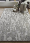 Feizy Dryden 8786F Gray/Silver Area Rug Lifestyle Image