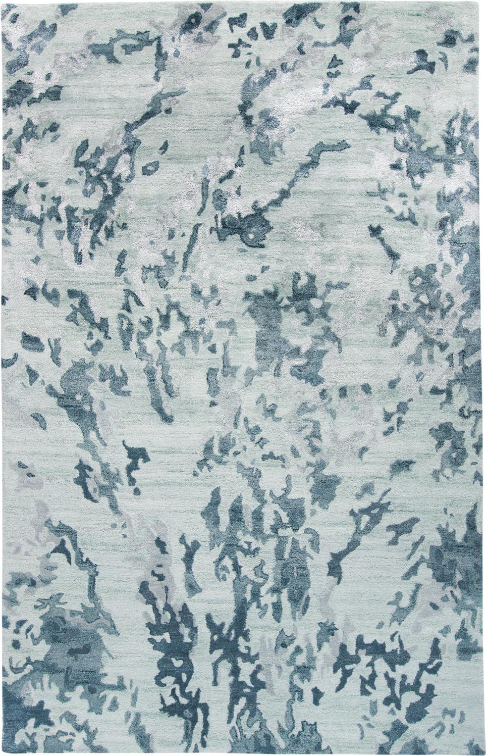 Feizy Dryden 8788F Gray/Teal Area Rug main image
