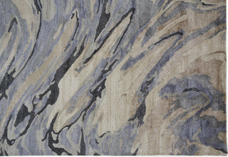 Feizy Dryden 8790F Blue/Beige Area Rug Detail Image