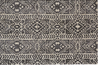 Feizy Colton 8627F Gray/Ivory Area Rug Corner Image