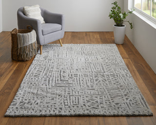 Feizy Colton 8793F Gray/Silver Area Rug Lifestyle Image