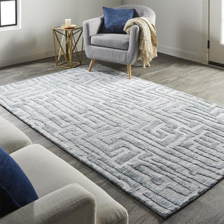 Feizy Colton 8794F Blue Area Rug Lifestyle Image