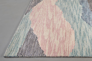 Feizy Brinker 8795F Blue/Pink Area Rug Corner Image